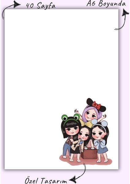 Blackpink Defter / Memopad/ Notepad