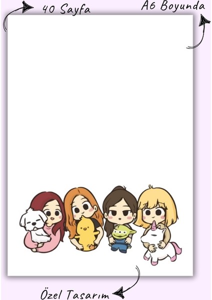 Blackpink Defter / Memopad/ Notepad