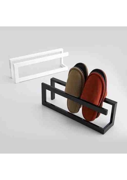 Eyp Design Home Metal Terliklik Ayakkabılık Dekoratif Organizer