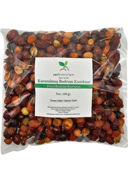 Kurutulmuş Kuşburnu 250 gr