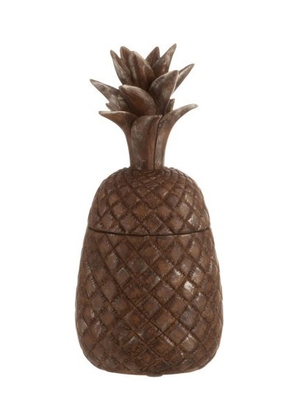 Bakır Kapaklı Ananas Obje