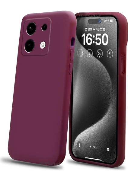 Xiaomi Redmi Note 13 Pro 5g Kılıf Kamera Korumalı Mat Hisli Içi Kadife Yumuşak Lansman Silikon