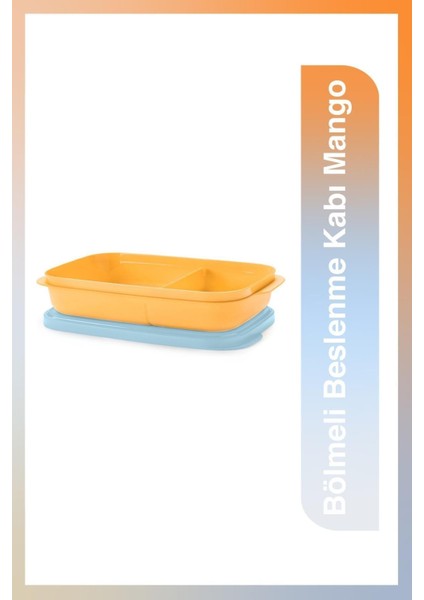 Bölmeli Beslenme Kabı Mango
