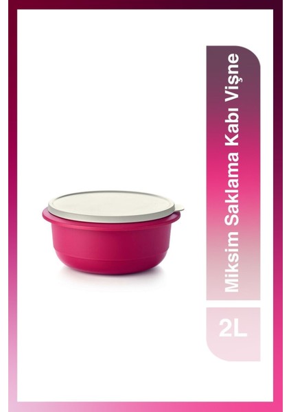 Miksim Saklama Kabı 2l Vişne