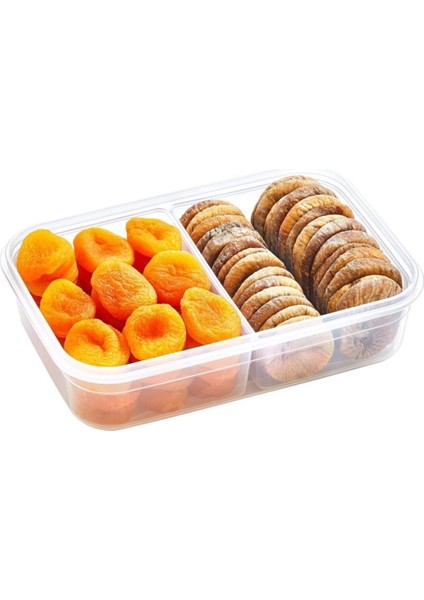 2 Bölmeli Yuvarlak Saklama Kabı modelleri