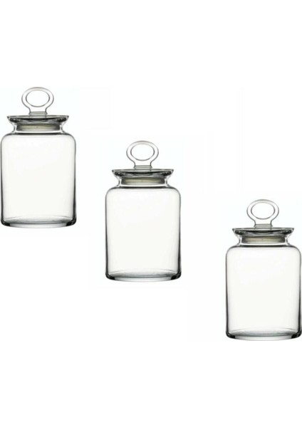 Kitchen Cam Vakum Kapaklı Kavanoz 3 Lü Set 2640CC