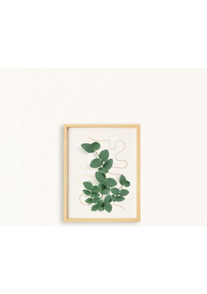 Bohem-Okaliptus Doğal Ahşap Çerçeveli Tekli Tablo Seti fiyatları