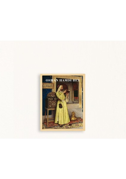 Osman Hamdi Ab-I Hayat Çeşmesi Ahşap Çerçeveli Tekli Tablo Seti