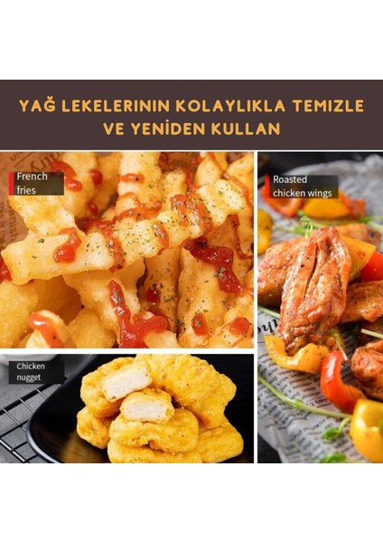 Büyük Boy Airfryer Silikon Pişirme Kabı Air Fryer Hava Fritözü Pişirme Kabı 20CM modelleri