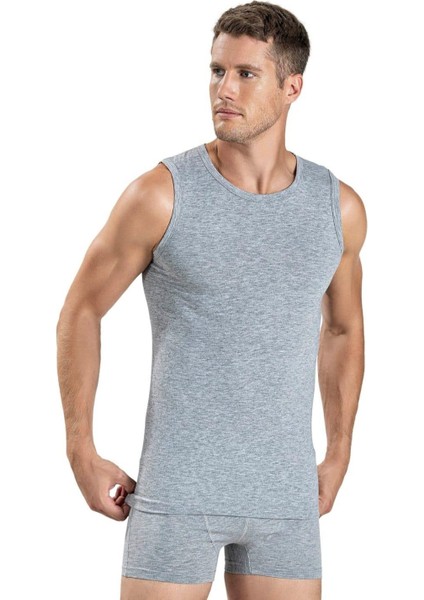 114 Erkek Sıfır Kol Sıfır Yaka Atlet 6 Adet