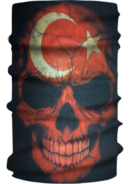 Desenli Dikişsiz Fonksiyonel Boyunluk Tüp Bandana - Baf