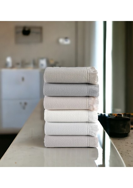 Bernini 6lı El-Yüz Havlusu 40X60 cm