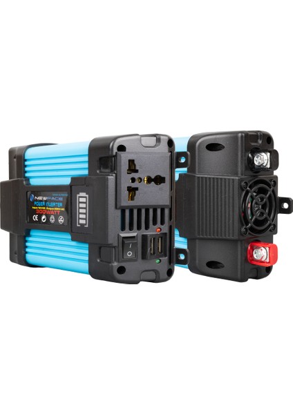 Newface XLF300W 12 Volt 300 Watt Modified Sinus Power Inverter 12V-220V Çevirici Dönüştürücü