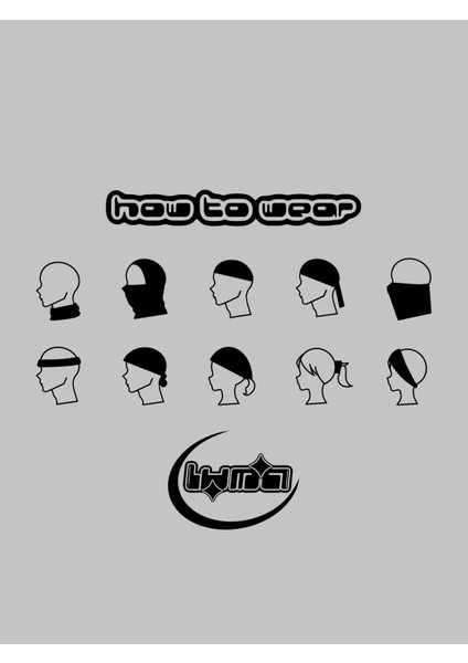 Desenli Dikişsiz Fonksiyonel Boyunluk Tüp Bandana - Baf fiyatları