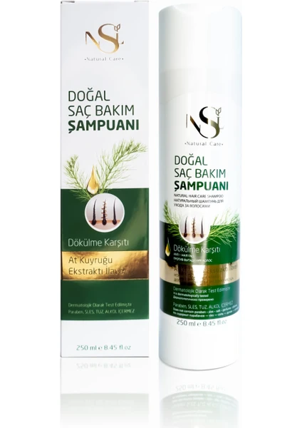 Nsl Natural Care Doğal Saç Bakım Şampuanı