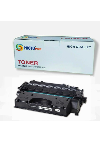 Canon 719H Siyah Ithal Muadil Toner 6.900 Sayfa