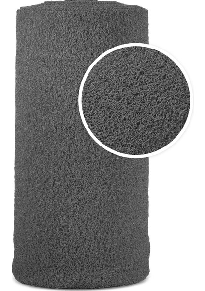 Kaydırmaz Gri Karmaşık Paspas EN:100cm 100 x 600 cm