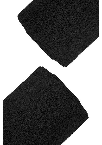 Kaydırmaz Siyah Karmaşık Paspas EN:100cm 100 x 1300 cm