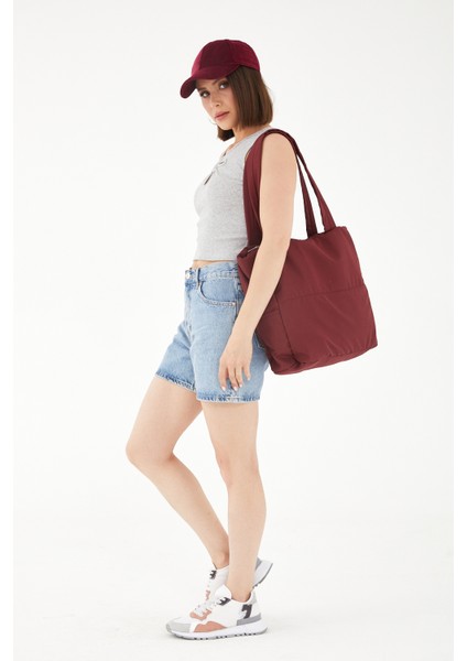 Pencere Detay Crop Bluz