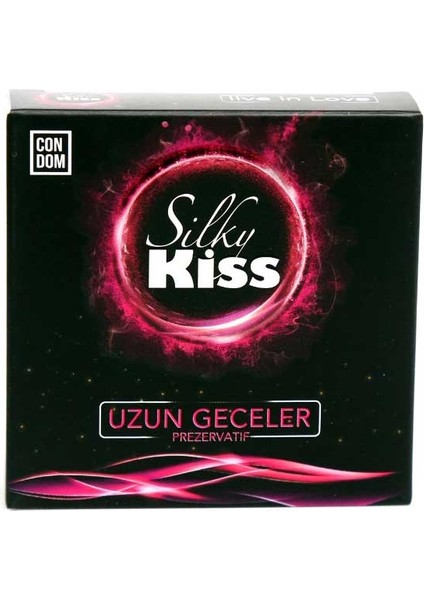 Silky Kiss Uzun Geceler Prezervatif 4&apos;lü