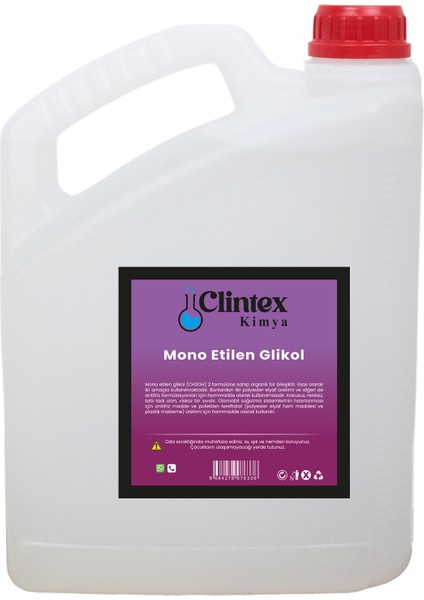 Mono Etilen Glikol (CH2OH) Meg 3 kg