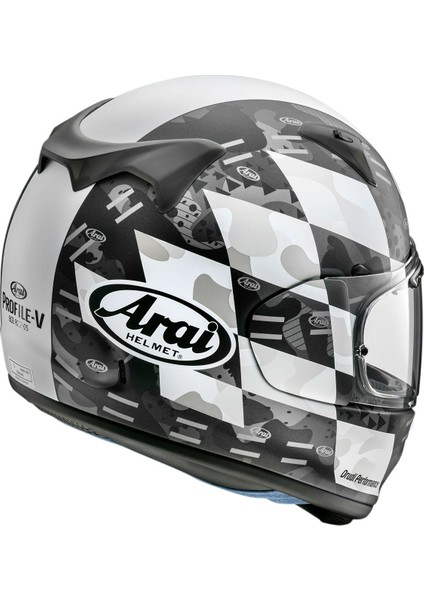 Araı Kask/profıle-V Patch Whıte