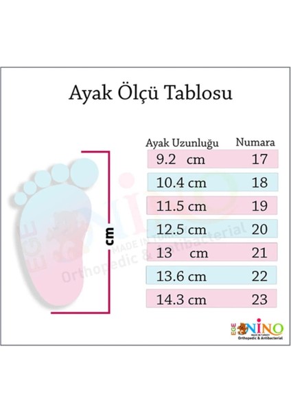 Bebek Ortopedik Ilk Adım Ayakkabı