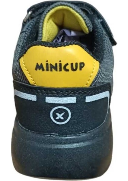 Gri Siyah Unisex Kids Sneaker Esnek Rahat Kalıp Çocuk Spor Ayakkabı Tam Kalıp Günlük Ayakkabı fırsatları
