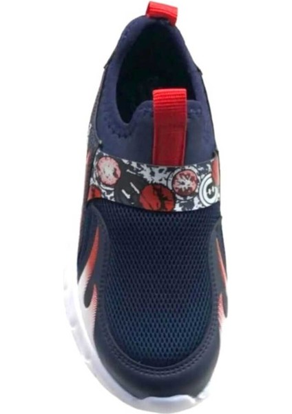 Bağcıksız Aqua Ultra Hafif Ortopedik Unisex Spor Ayakkabı Lacivert Kırmızı fiyatları