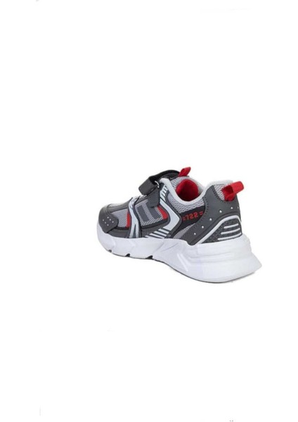 Gri Unisex Kids Sneaker Esnek Rahat Kalıp Çocuk Spor Ayakkabı Tam Kalıp Günlük Ayakkabı modelleri