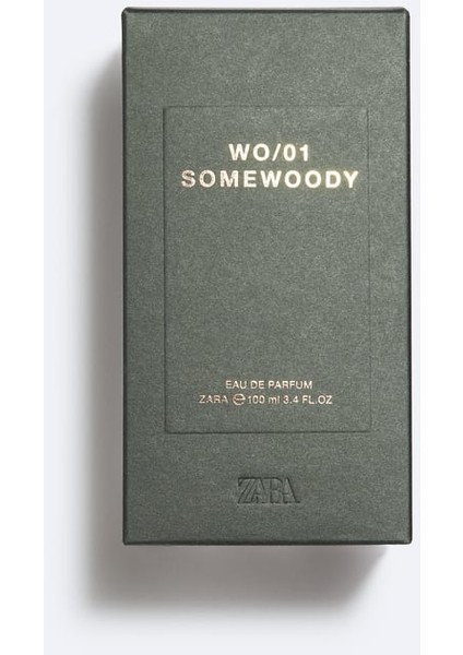 Wo/01 Somewoody Eau De Parfum 100 ml (3,38 Fl. Oz.) Specıal Edıtıon.