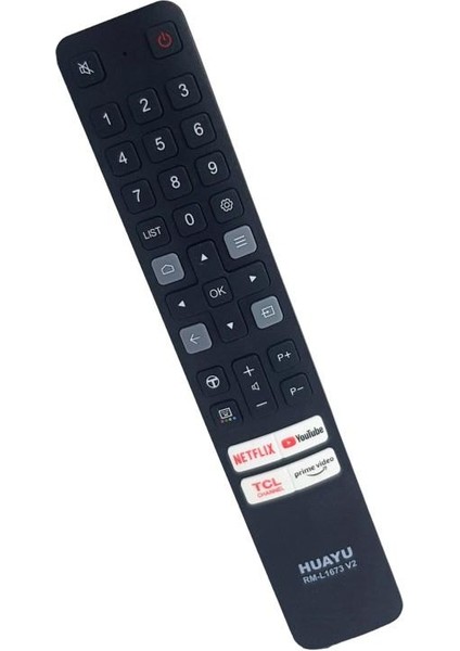Tcl RM-L1673 V2 Android LED Tv Kumandası - Ses Komutsuz