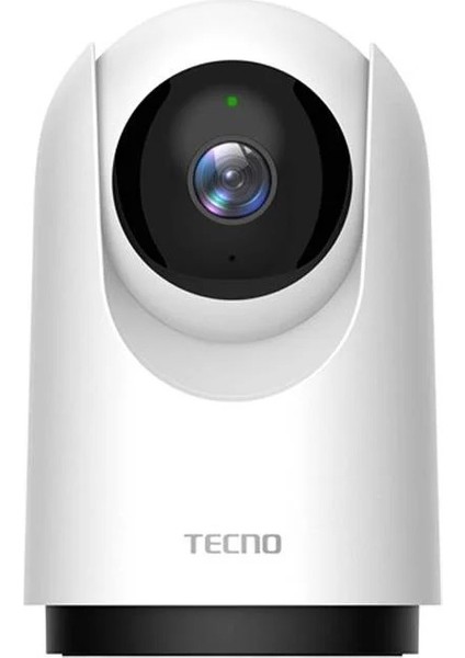 TH300 3mp 2k Ultra Hd 360° Kablosuz Wifi Güvenlik Kamerası + Tecno 64GB 100MB/S Micro Sd Hafıza Kartı ve Adaptörü