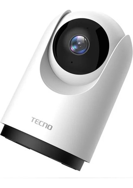 TH300 3mp 2k Ultra Hd 360° Kablosuz Wifi Güvenlik Kamerası + Tecno 64GB 100MB/S Micro Sd Hafıza Kartı ve Adaptörü