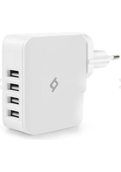 Tüm Cihazlara Uyumlu Süper Şarj 4 Port 25W Şarj Başlık Samsung Xiaomi Huawei Iphone Şarj Başlık