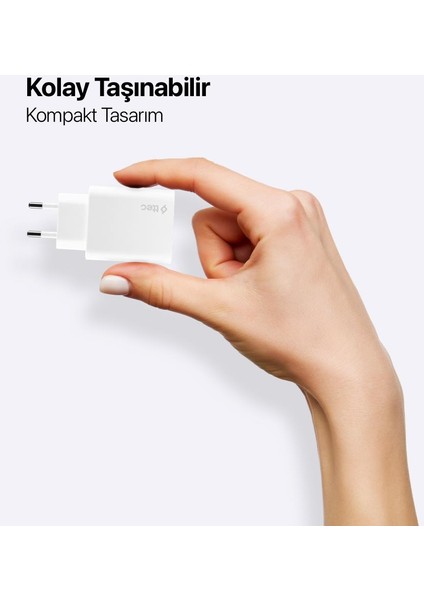 Süper Şarj Akım Korumalı 2pd Giriş Gan 40W Şarj Başlığı Samsung Iphone 13 14 15 Pro Max Şarj Başlık