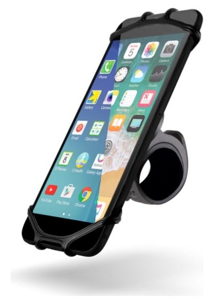 Kopmaz Silikon Gidon Için Bisiklet Motosiklet Tutucu Sarsılmaz Düşmez Motosiklet Telefon Tutucu fiyatları