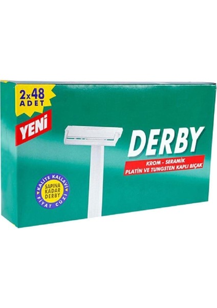 Kartela Tek Traş Bıçağı 48 Li 2 Paket Berber Jileti (96 Adet) fiyatları
