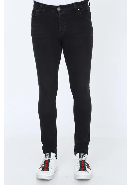Digital Jeans Dar Kesim Slim Fit Erkek Füme Kot Pantolon fırsatları