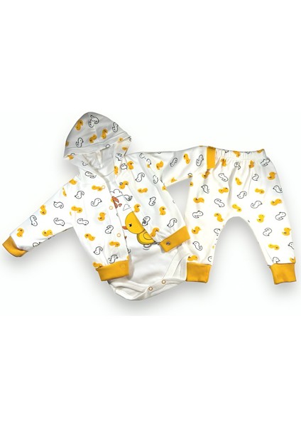 Civcivli 3'lü Bebek Takımı