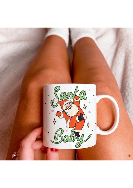 Noel Noel Baba Kupa, Retro Noel Kupa, Sıcak Çikolata Kupa, Noel Arifesi K,ingilizce Kupa fiyatları