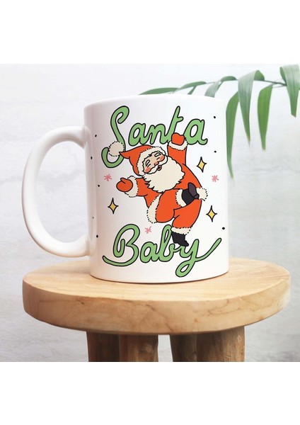 Noel Noel Baba Kupa, Retro Noel Kupa, Sıcak Çikolata Kupa, Noel Arifesi K,ingilizce Kupa modelleri