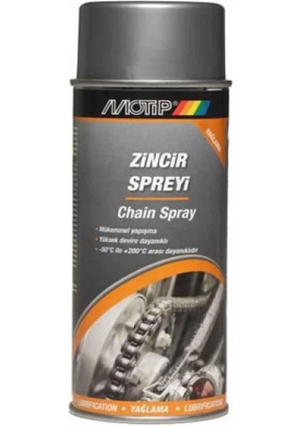 Motip Zincir Yağlayıcı Sprey