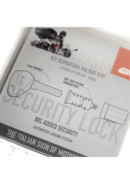 SL105 Çanta Güvenlikli Anahtar Seti