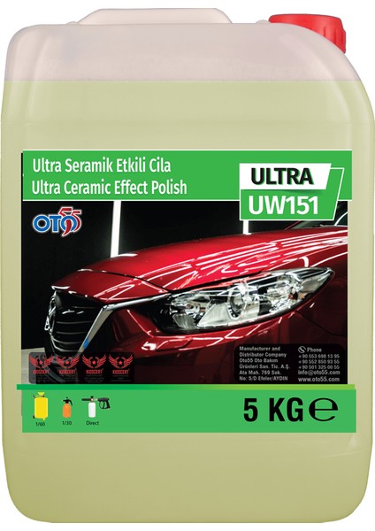 Seramik Etkili Cila 5000 ml