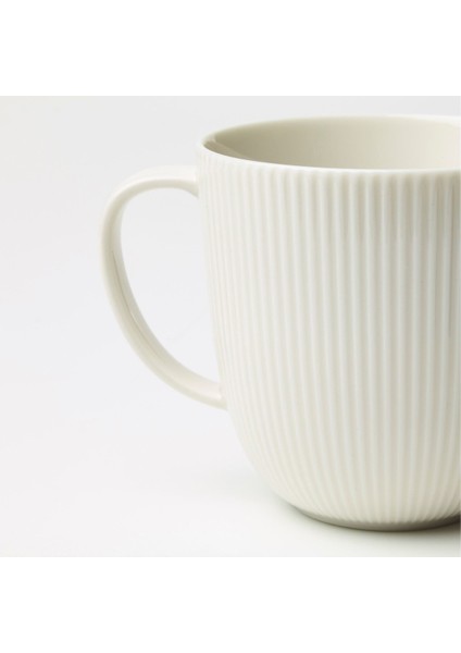 Ofantlıgt 9 cm Beyaz Kupa Fincan Feldispat Porselen modelleri