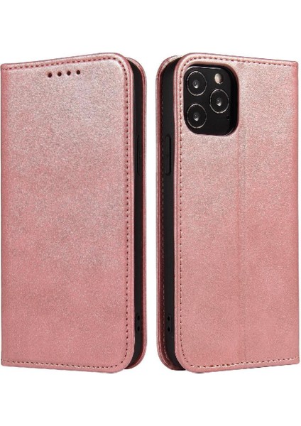 Kart Tutucu Kickstand Kart Ekleme Deri ile iphone 15 Plus Için Telefon Kılıfı (Yurt Dışından)