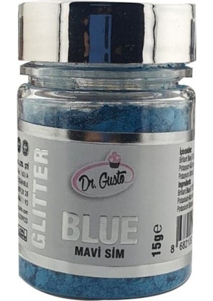 Mavi Glitter Sim 15 gr