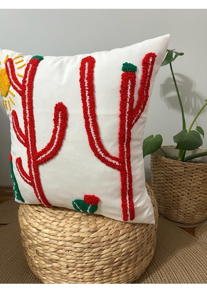 Punchhatolyesii Panch Punch Kaktüs Model El Yapımı Elemeği Ekrenk 43 x 43