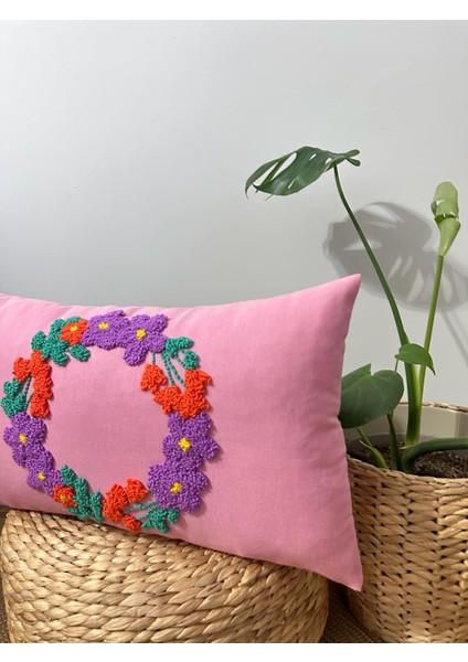 Punchhatolyesii Punch Panch Çicek Model Elyapımı 30 x 50 Pembe Renk fiyatları